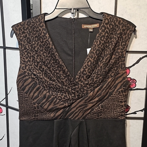 Adrienne Vittadini Sleeveless Dress Size 8 NWT - Picture 2 of 8